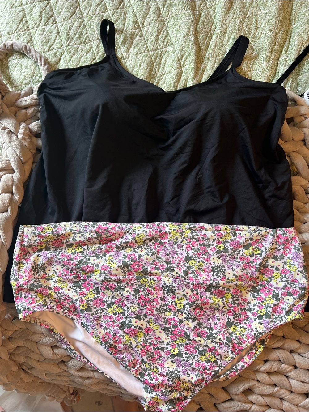 Lands’ End Tankini Set